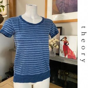 Theory Striped Top